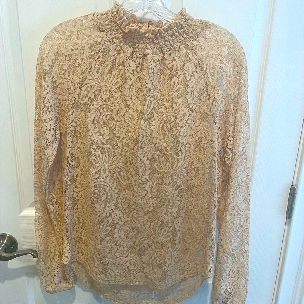 BAR III LACE TOP